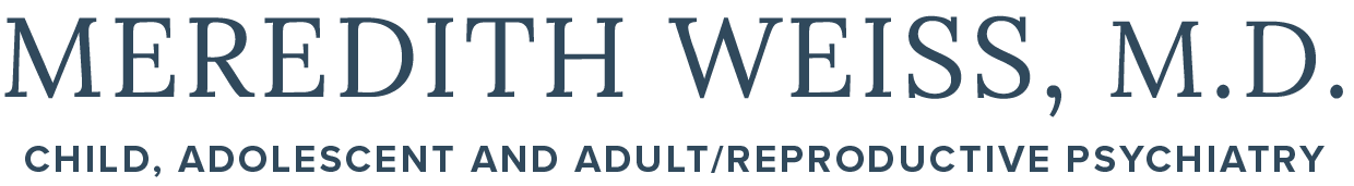 Meredith Weiss, MD - Child, Adolescent & Adult and Reproductive Psychiatrist in NY and NJ